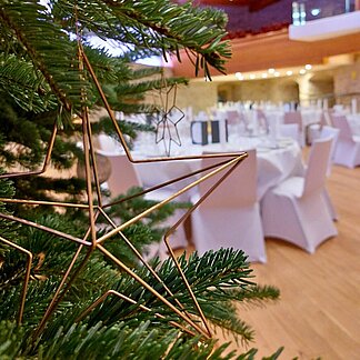 Weihnachtsfeier im Granarium der Burg Schlaining. Weihnachtsfeier im Granarium der Burg Schlaining.